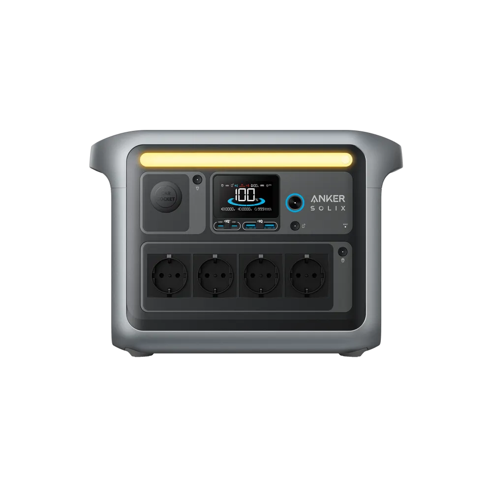 Anker Solix C1000 Powerstation Frontansicht